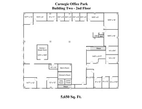 600 N Bell Ave, Carnegie, PA for rent Site Plan- Image 2 of 16