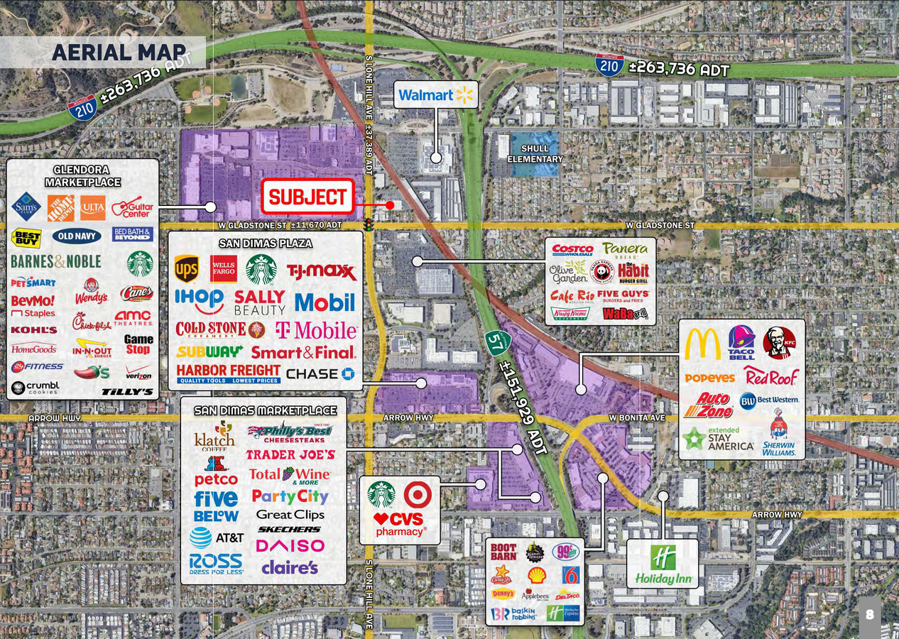 1332 S Lone Hill Ave, Glendora 91740 - 3.15 Acres: Ground Lease or BTS ...