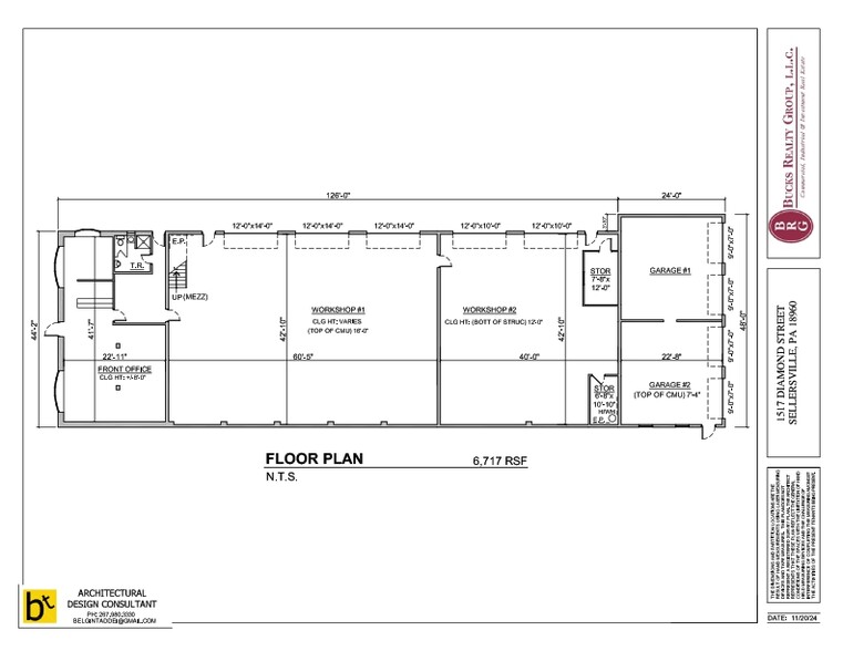 1517 Diamond St, Sellersville, PA for rent - Floor Plan - Image 2 of 4