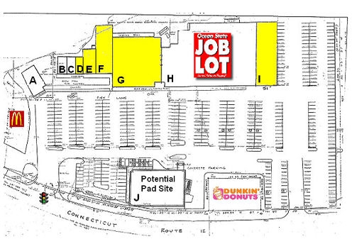 1666 Route 12, Gales Ferry, CT for rent - Site Plan - Image 2 of 10