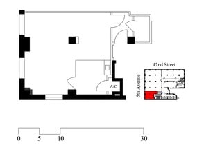 501 Fifth Ave, New York, NY to rent Floor Plan- Image 1 of 1