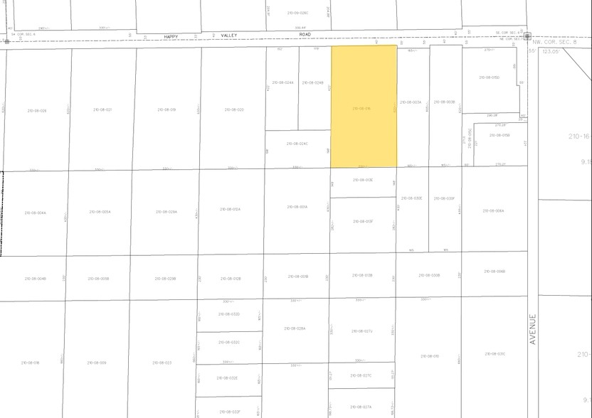 909 W Happy Valley Rd, Phoenix, AZ for rent - Plat Map - Image 1 of 1