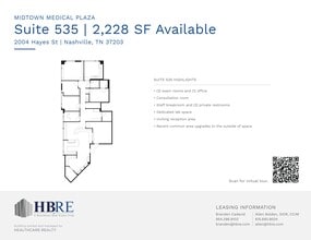 2004 Hayes St, Nashville, TN to rent Site Plan- Image 1 of 1
