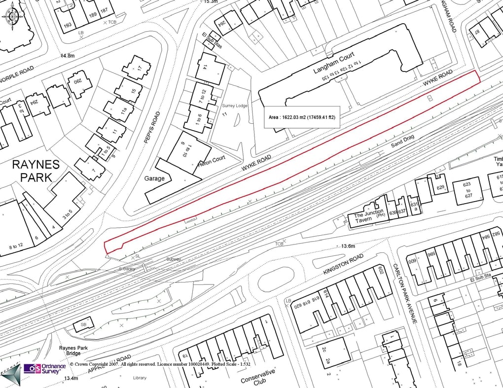 Wyke Rd, London for sale Aerial- Image 1 of 2