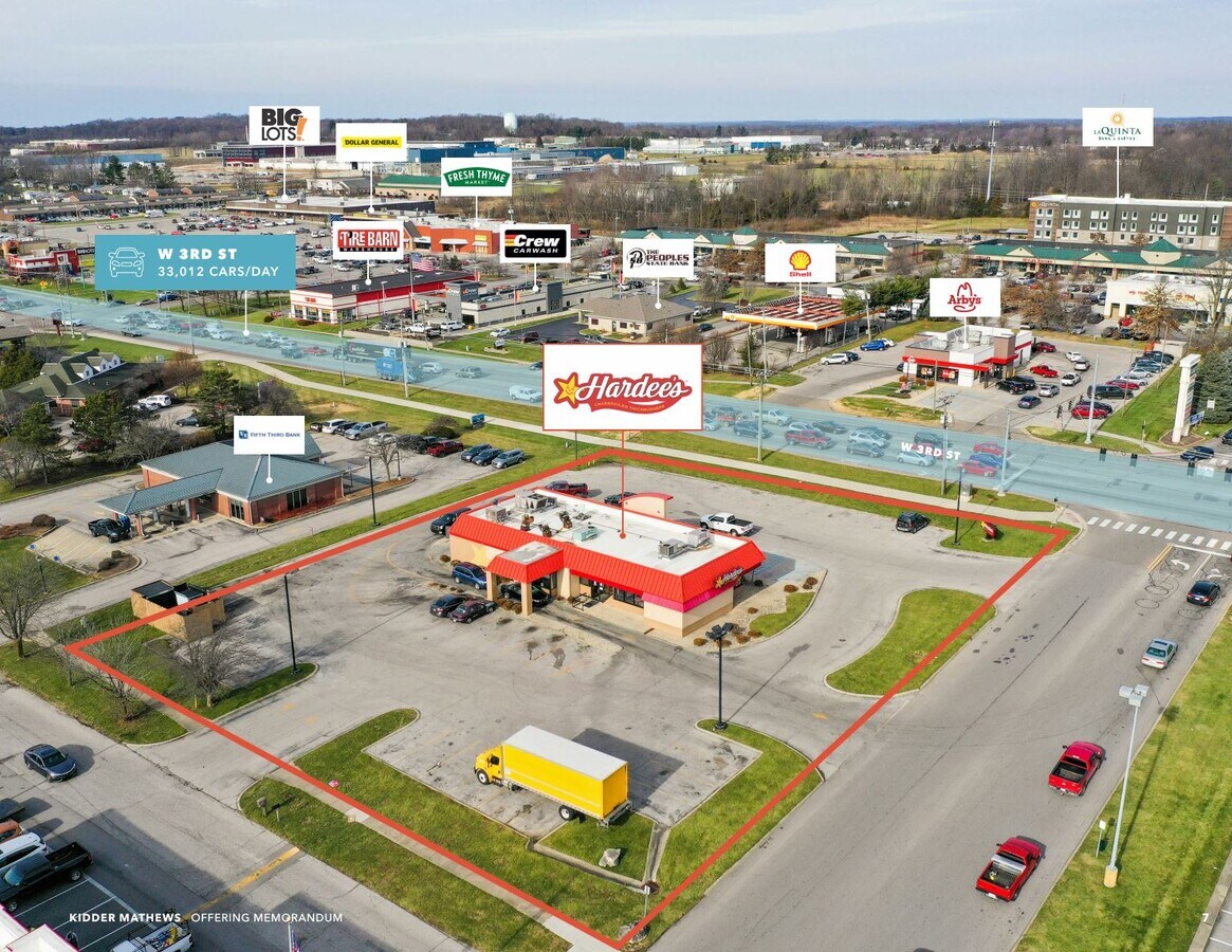 3301 W 3rd St, Bloomington 47404 Rare Corporate Hardee's UK