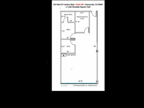 333 W El Camino Real, Sunnyvale, CA for rent Floor Plan- Image 1 of 1