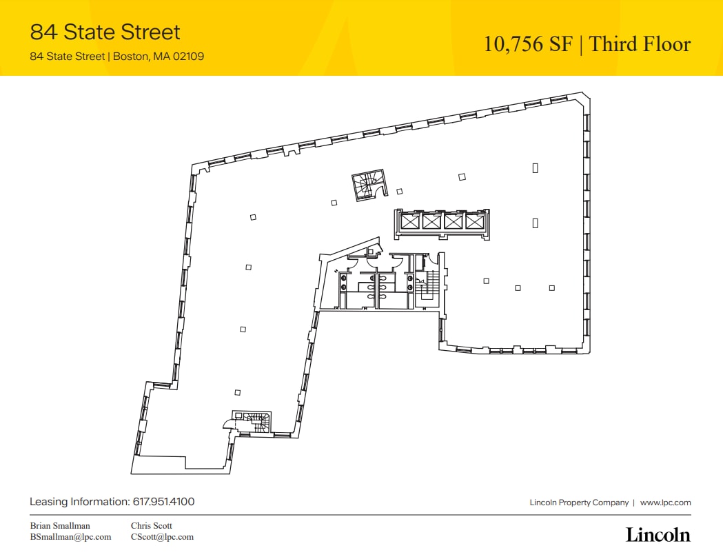 84 State St, Boston, MA to rent Floor Plan- Image 1 of 2