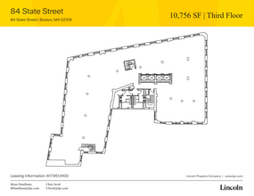 84 State St, Boston, MA for rent Floor Plan- Image 1 of 2