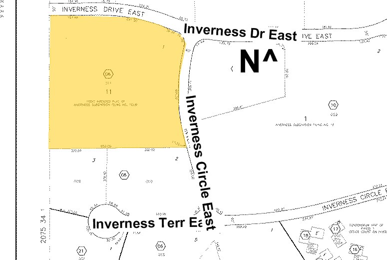 116 Inverness Dr E, Englewood, CO for rent - Plat Map - Image 2 of 11