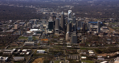 112 S Tryon St, Charlotte, NC - aerial  map view