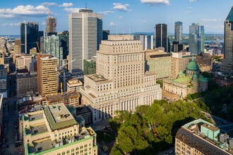 1155 Rue Metcalfe, Montréal, QC - AERIAL  map view - Image1