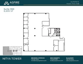 2211 Norfolk St, Houston, TX for rent Floor Plan- Image 1 of 1