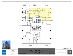 801 Travis St, Houston, TX for sale Floor Plan- Image 1 of 1