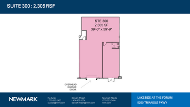 5250 Triangle Pky, Peachtree Corners, GA for rent Floor Plan- Image 1 of 1