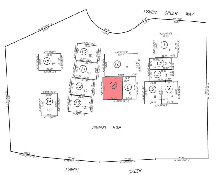 167 Lynch Creek Way, Petaluma, CA for sale - Plat Map - Image 2 of 7