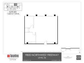 9800 Northwest Fwy, Houston, TX to rent Site Plan- Image 1 of 1