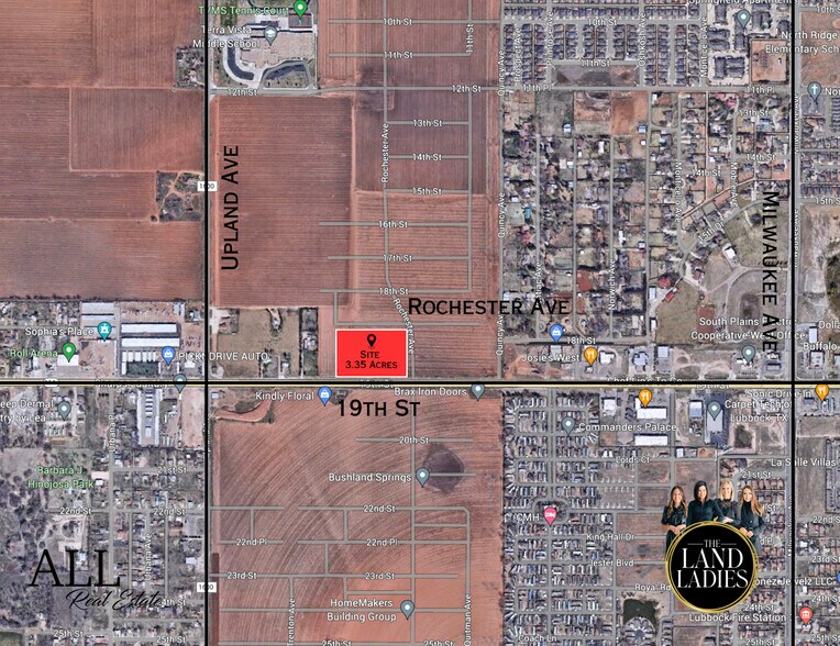 19th St & Rochester Ave, Lubbock, TX for sale - Aerial - Image 2 of 2