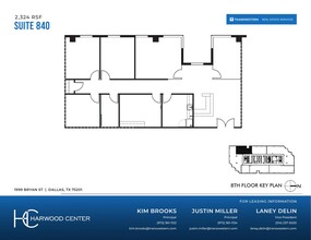 1999 Bryan St, Dallas, TX for rent Floor Plan- Image 1 of 1