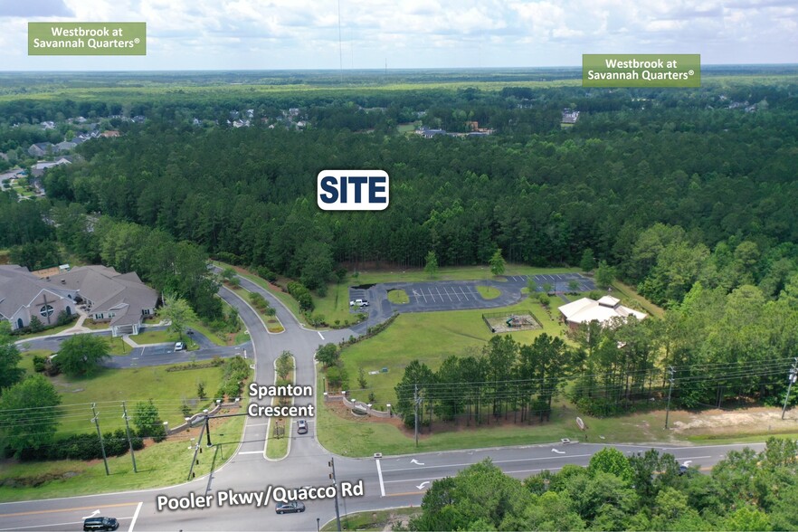 Quacco Road Rd, Pooler, GA for sale - Aerial - Image 3 of 11