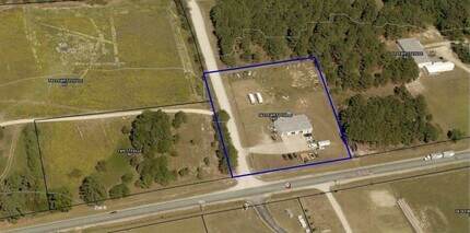 3601 Fayetteville Rd, Raeford, NC - aerial  map view