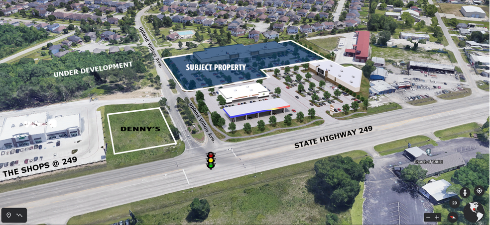 Hwy 249 & Upland Willow Ave, Houston, TX for sale - Building Photo - Image 1 of 1