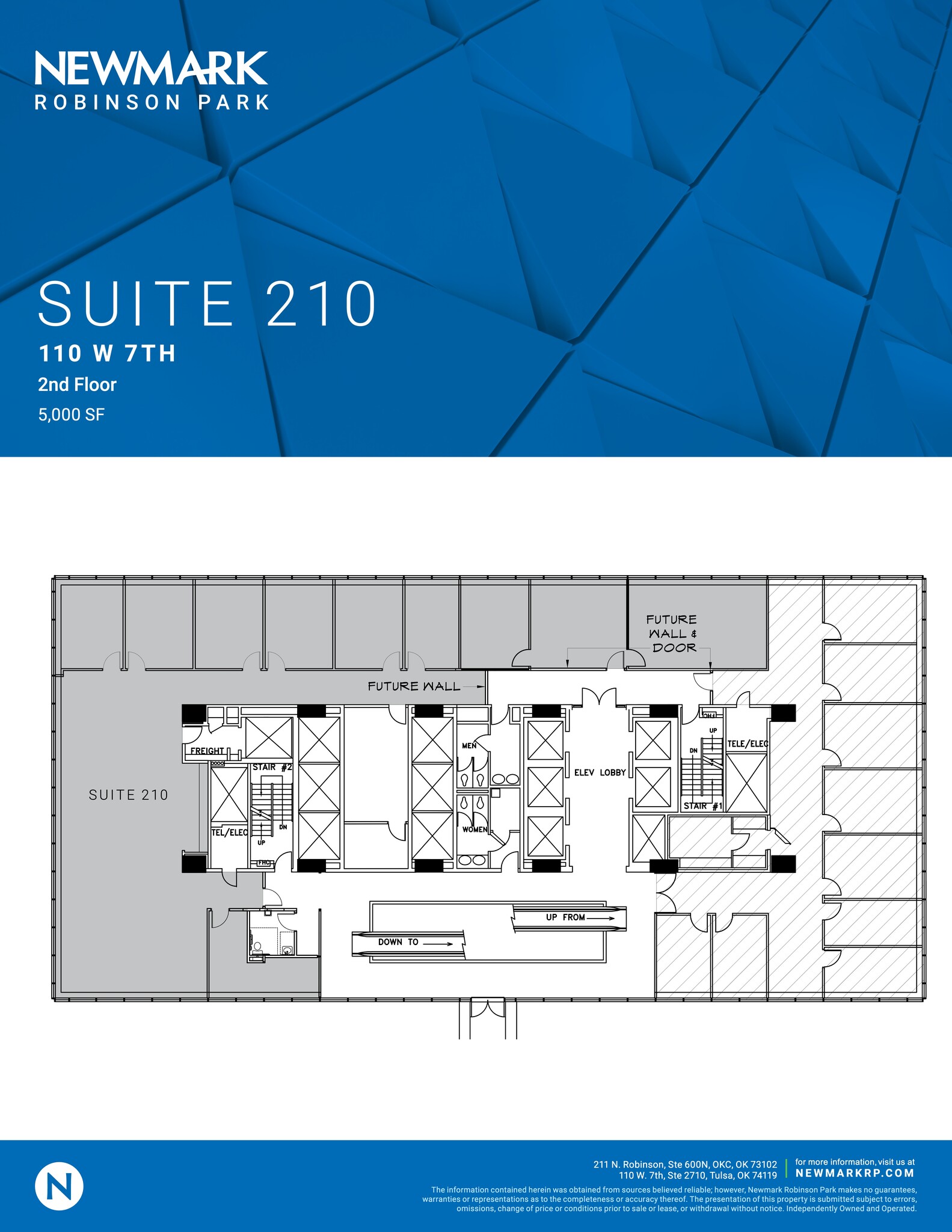 110 W 7th St S, Tulsa, OK to rent Site Plan- Image 1 of 12
