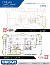 731 Alexander Rd, Princeton, NJ for rent Floor Plan- Image 2 of 3