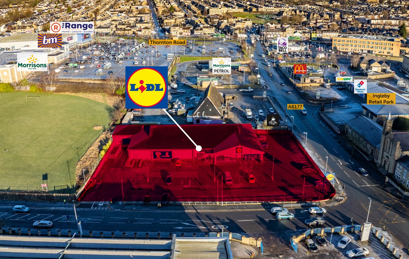 Ingleby Rd, Bradford for sale Aerial- Image 1 of 1