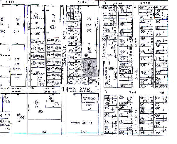 1437-1449 Depew St, Lakewood, CO for sale - Plat Map - Image 3 of 4