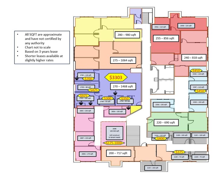 15290 E 6th Ave, Aurora, CO to rent - Floor Plan - Image 3 of 7