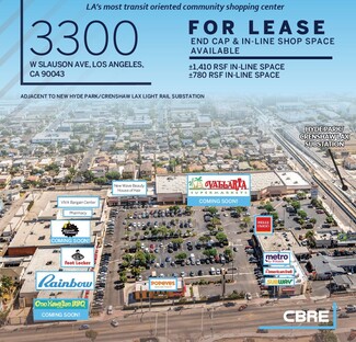 More details for 3300 W Slauson Ave, Los Angeles, CA - Retail for Rent