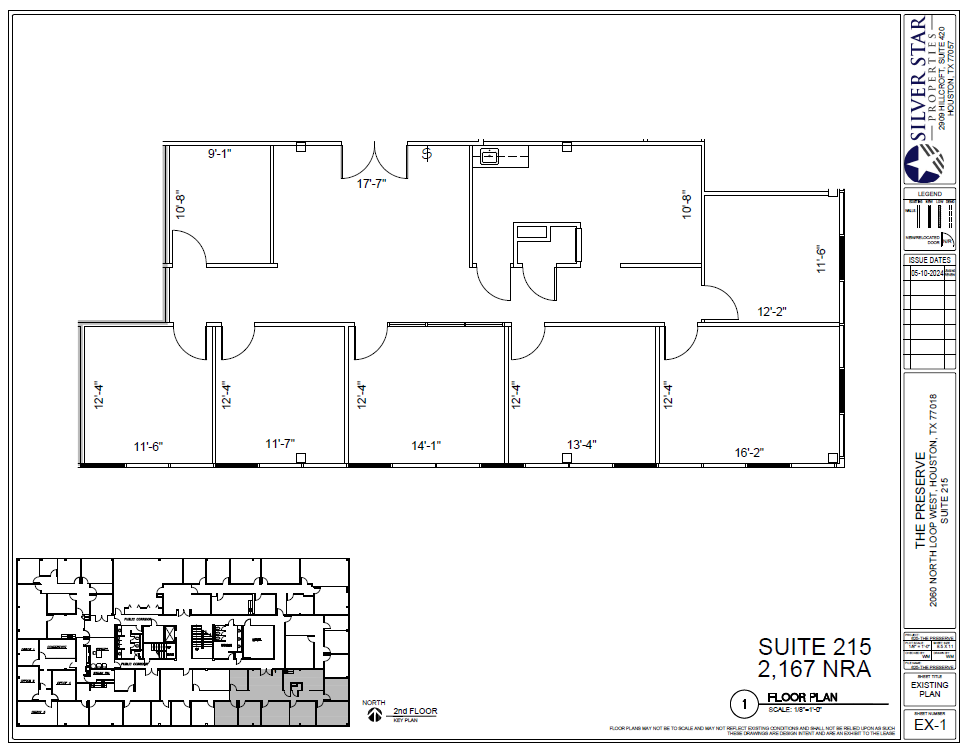 2000 N Loop Fwy W, Houston, TX to rent Floor Plan- Image 1 of 1