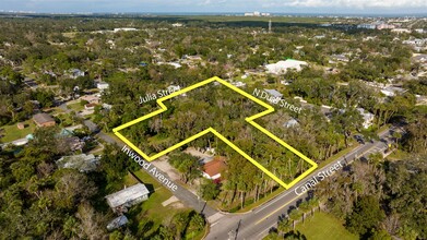 823 Canal St, New Smyrna Beach, FL - aerial  map view - Image1