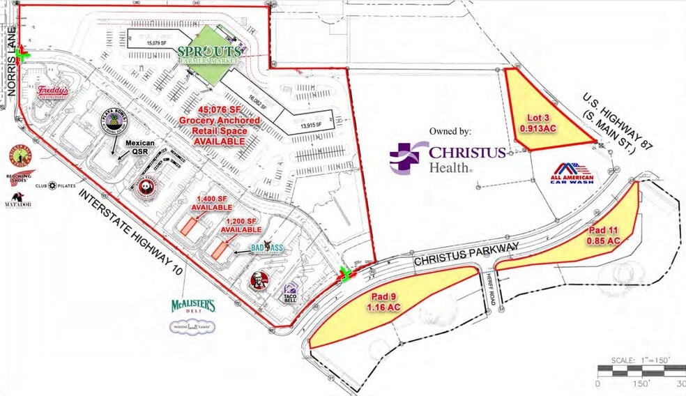 IH-10 W & Christus Pkwy, Boerne, TX for rent - Site Plan - Image 3 of 5