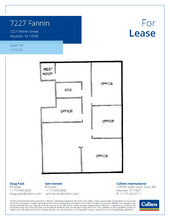 7227 Fannin St, Houston, TX for rent Floor Plan- Image 1 of 1