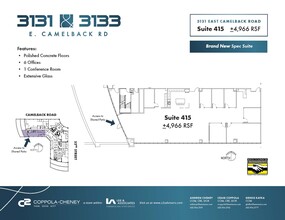 3131 E Camelback Rd, Phoenix, AZ for rent Floor Plan- Image 1 of 1