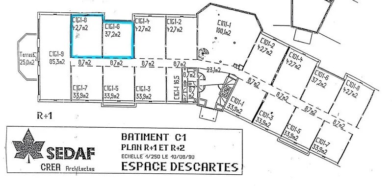 Rue Albert Einstein, Champs-sur-Marne to rent - Floor Plan - Image 2 of 10