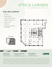 1675 Larimer St, Denver, CO for rent Floor Plan- Image 1 of 1