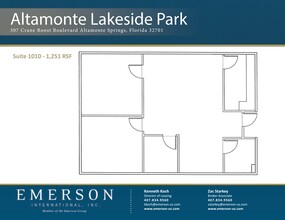 307 Cranes Roost Blvd, Altamonte Springs, FL for rent Site Plan- Image 1 of 1