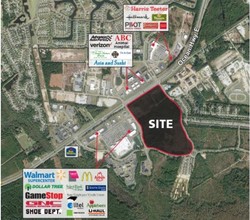 SE US 17 Hwy, Leland, NC for sale Aerial- Image 1 of 1