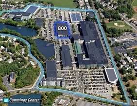 800 Cummings Ctr, Beverly, MA - aerial  map view - Image1