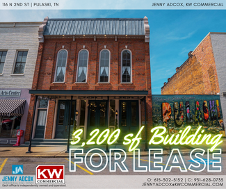 More details for 116 N 2nd St, Pulaski, TN - Office/Retail for Rent