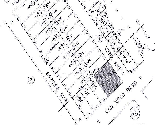 13931-13945 Van Nuys Blvd, Arleta, CA for rent - Plat Map - Image 2 of 2