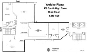 580 S High St, Columbus, OH to rent Floor Plan- Image 1 of 15