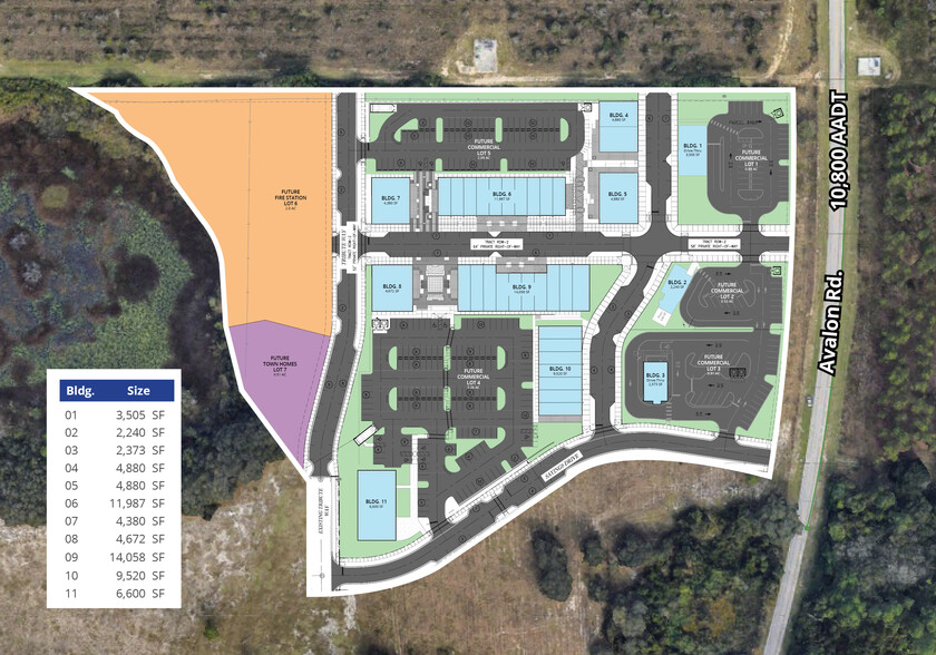 10958 Avalon Rd, Winter Garden, FL for rent - Site Plan - Image 2 of 2