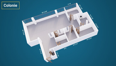 125 Wolf Rd, Albany, NY for rent Floor Plan- Image 1 of 2