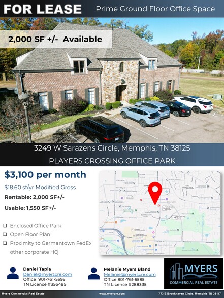 3249 W Sarazen's Cir, Memphis, TN for rent - Building Photo - Image 3 of 5