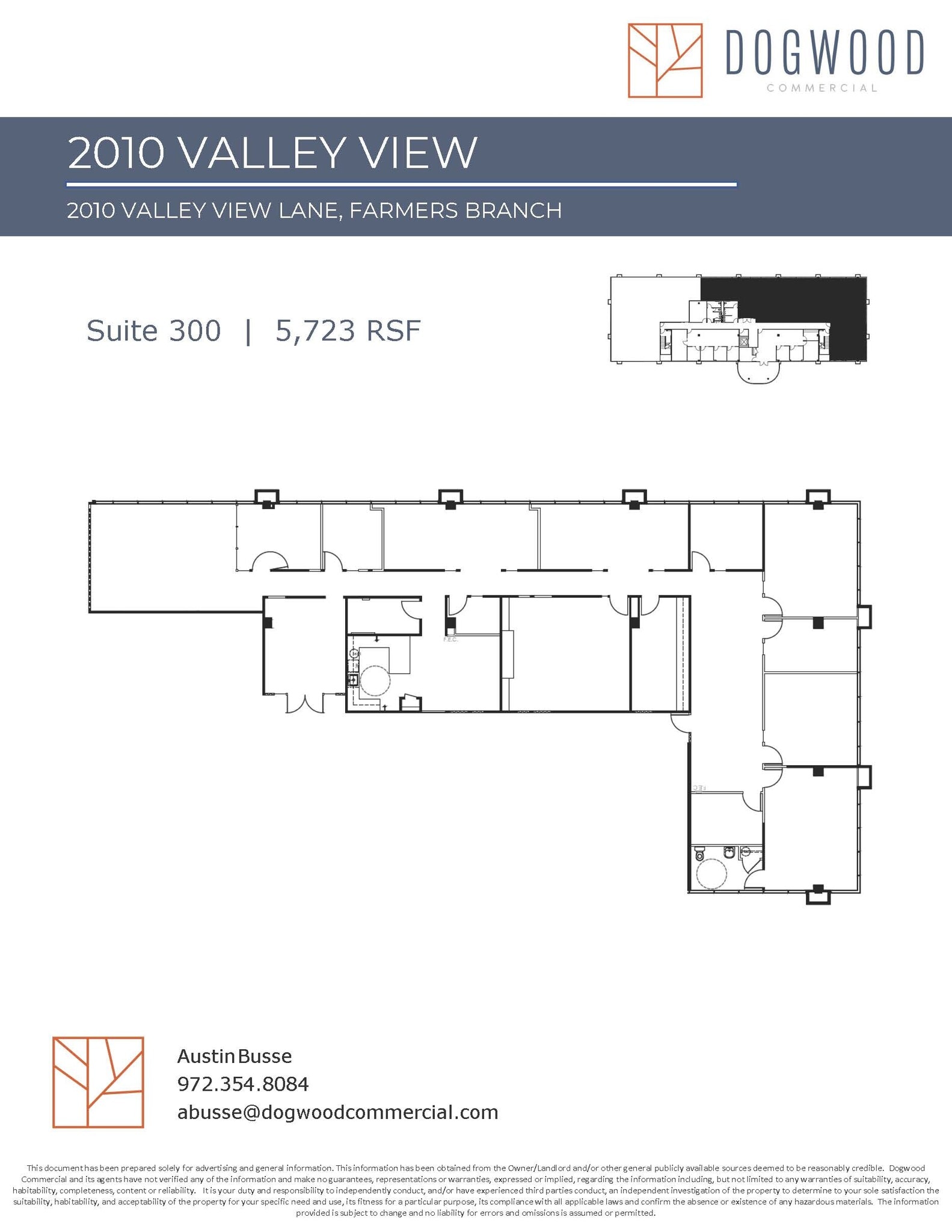 2010 Valley View Ln, Farmers Branch, TX to rent Floor Plan- Image 1 of 1