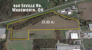 More details for 860 Seville Rd, Wadsworth, OH - Land for Sale