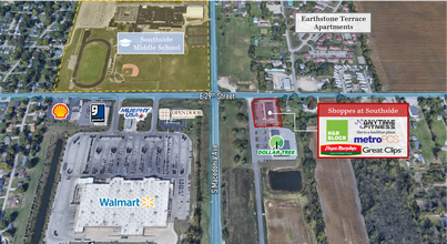 3600-3636 S Chandler Dr, Muncie, IN - aerial  map view